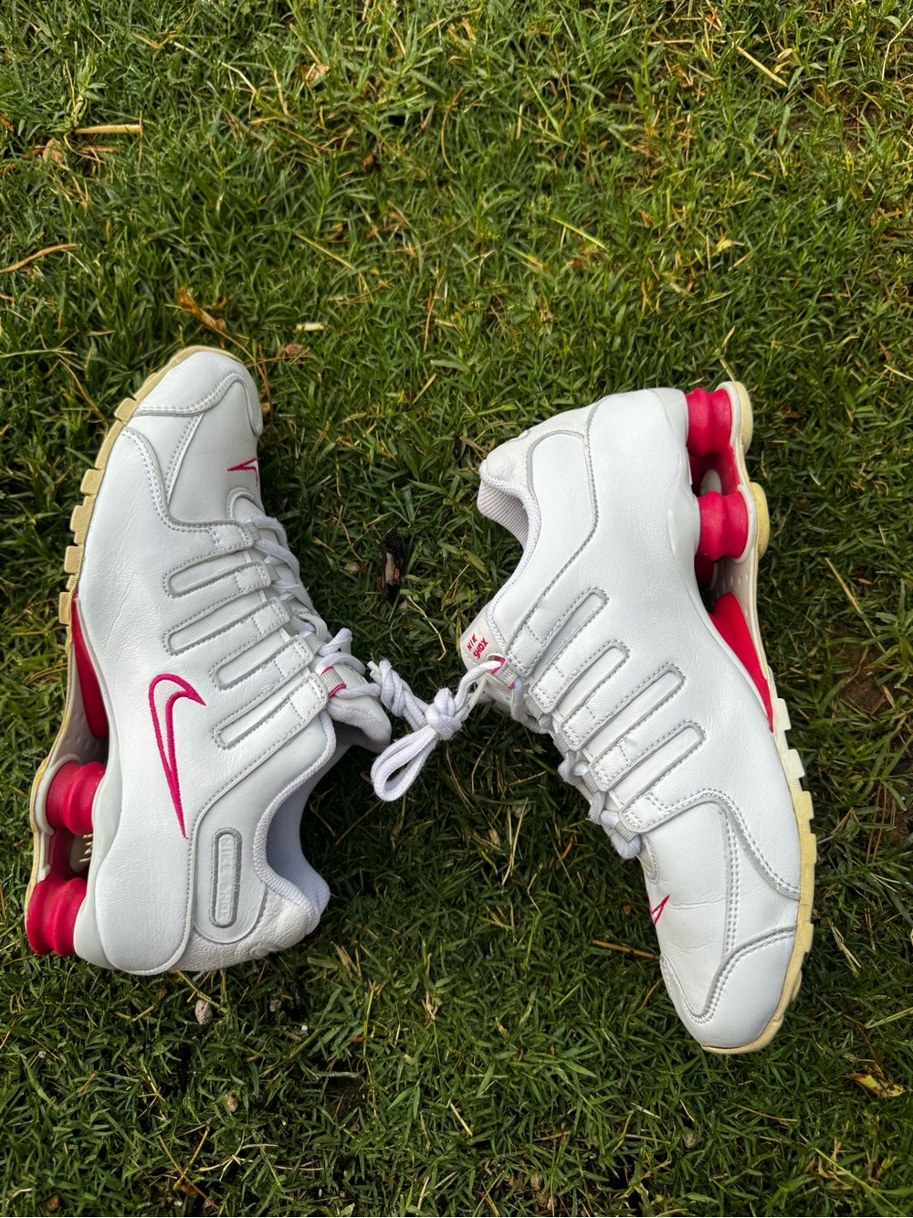 Nike Shox NZ White Rave Pink